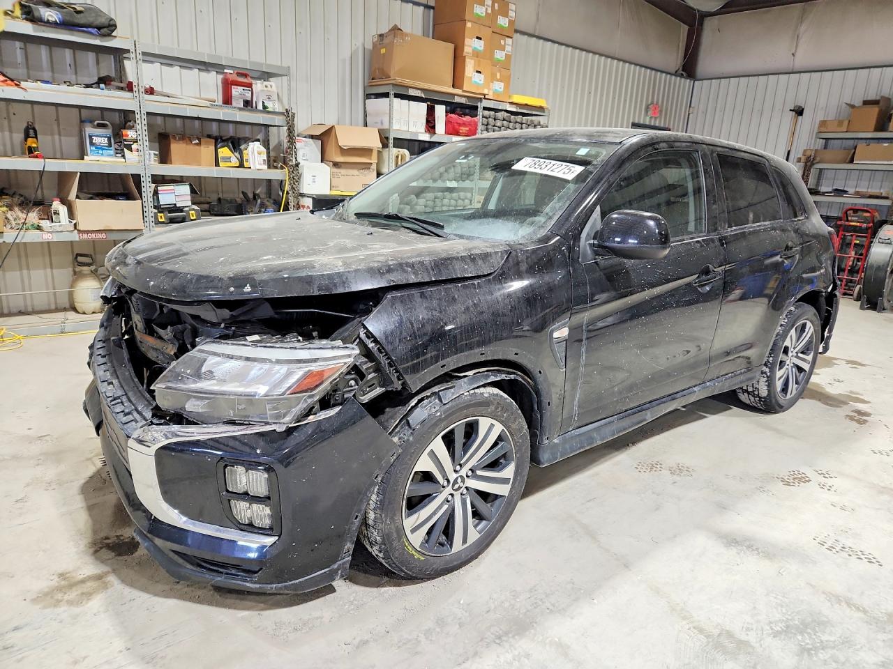 2021 Mitsubishi Outlander sport VIN JA4ARUAU7MU010021 photo 1