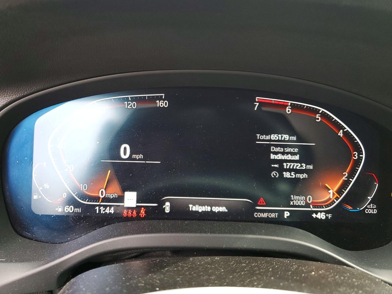 2021 BMW X4 VIN 5UX2V1C03M9F12771 photo 9