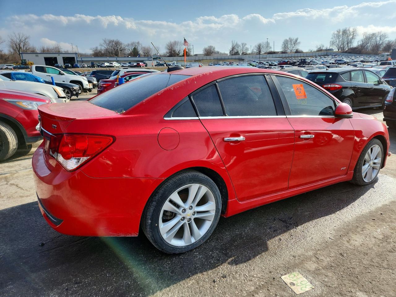2015 Chevrolet Cruze VIN 1G1PG5SBXF7218588 photo 3