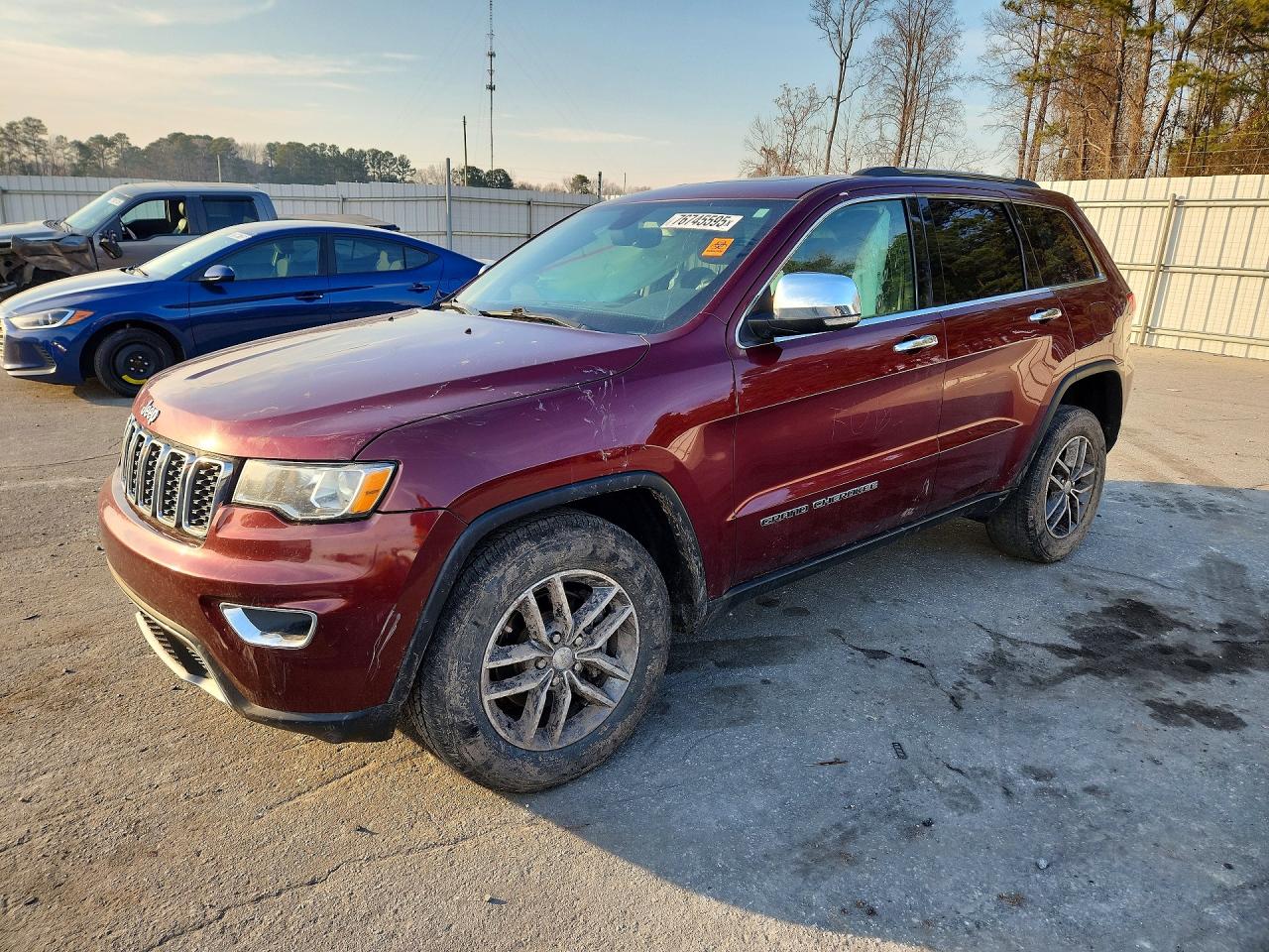 2017 Jeep Grand cher VIN 1C4RJFBG7HC901989 photo 1