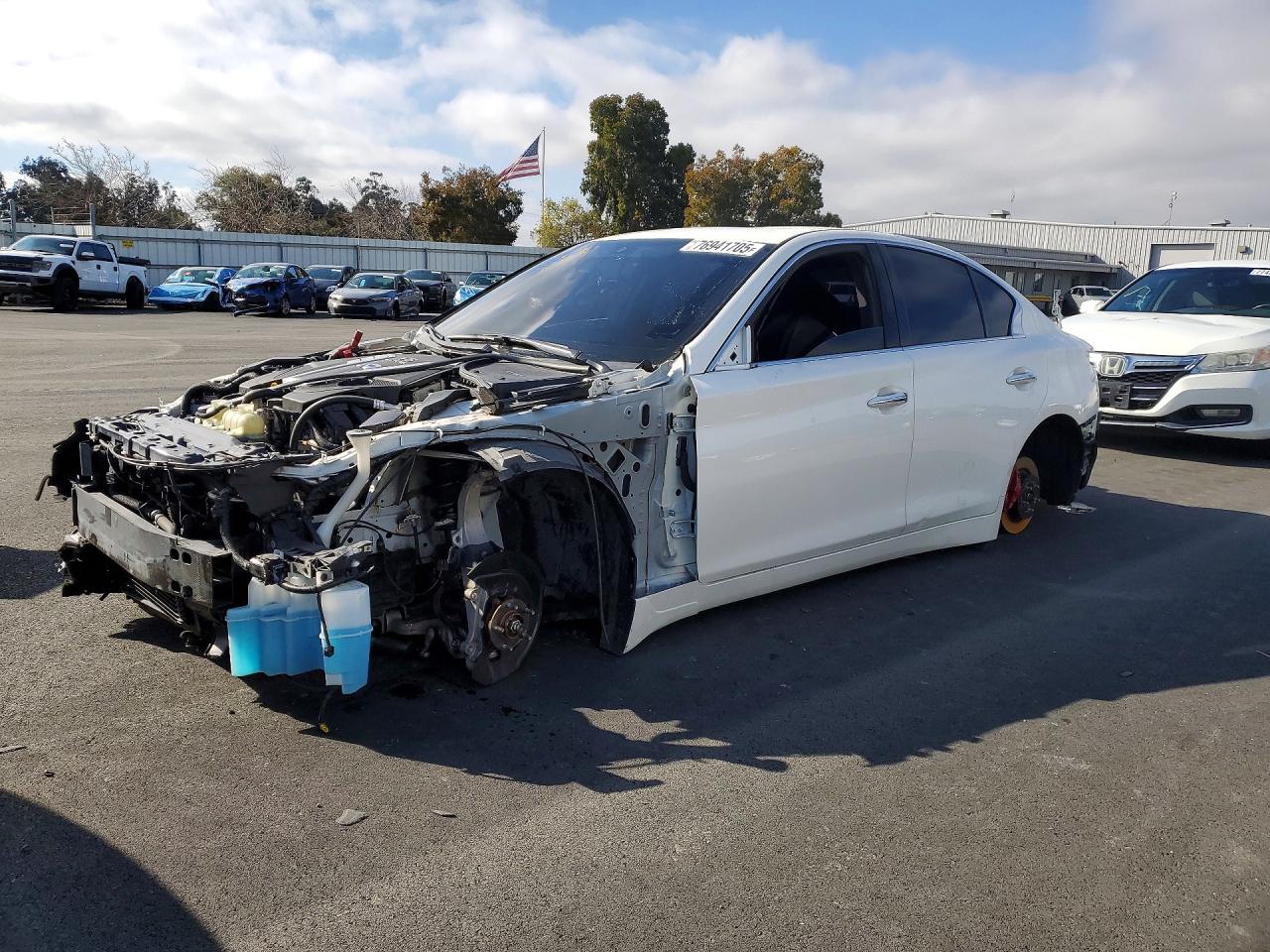 2016 INFINITY Q50 VIN JN1EV7AP1GM301393 photo 1