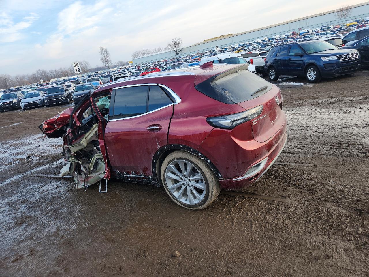 2023 Buick Envision VIN LRBFZSR4XPD154394 photo 2