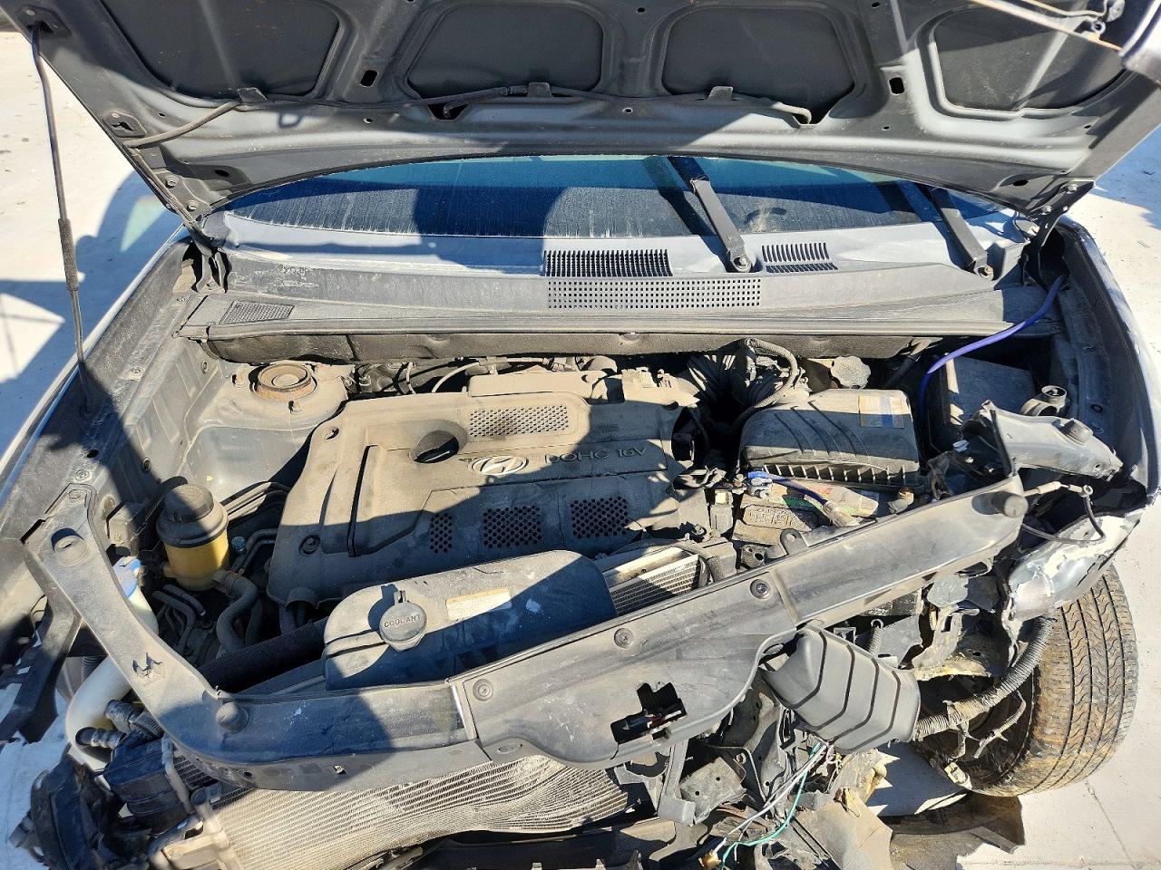 2007 Hyundai Tucson VIN KM8JM12B47U636674 photo 12