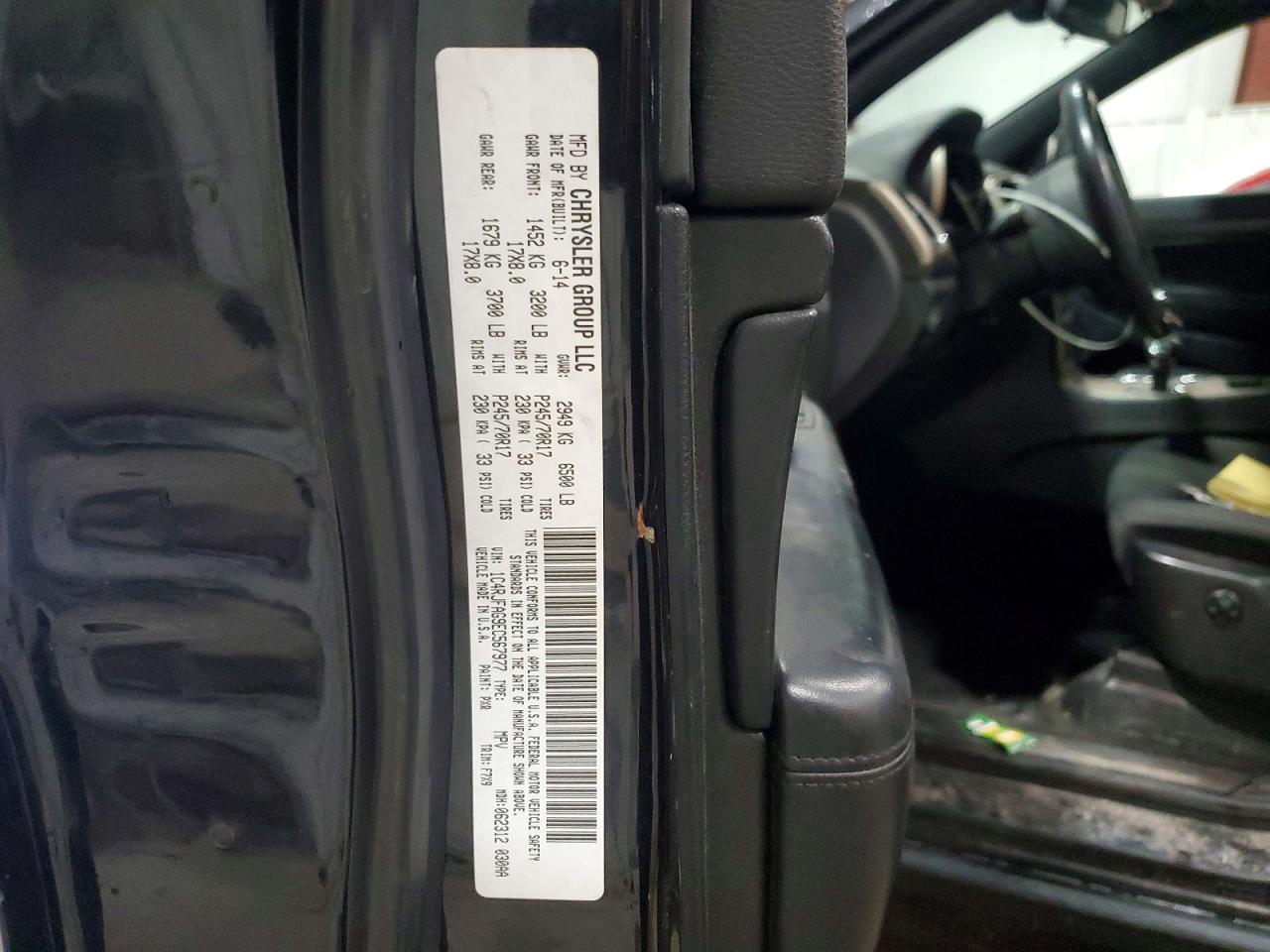 2014 Jeep Grand cher VIN 1C4RJFAG9EC567977 photo 12