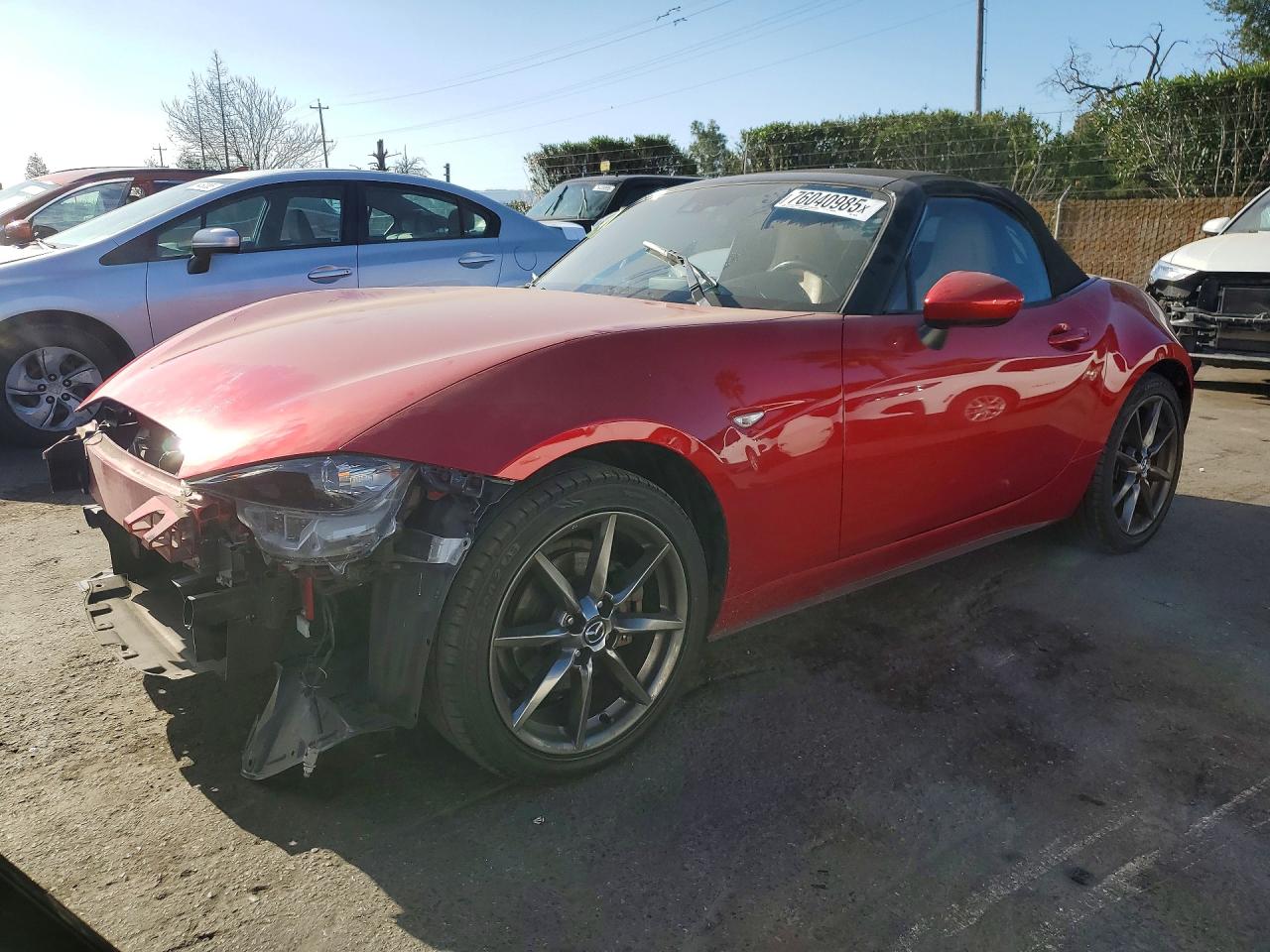 2016 Mazda Mx5 VIN JM1NDAD72G0102028 photo 1