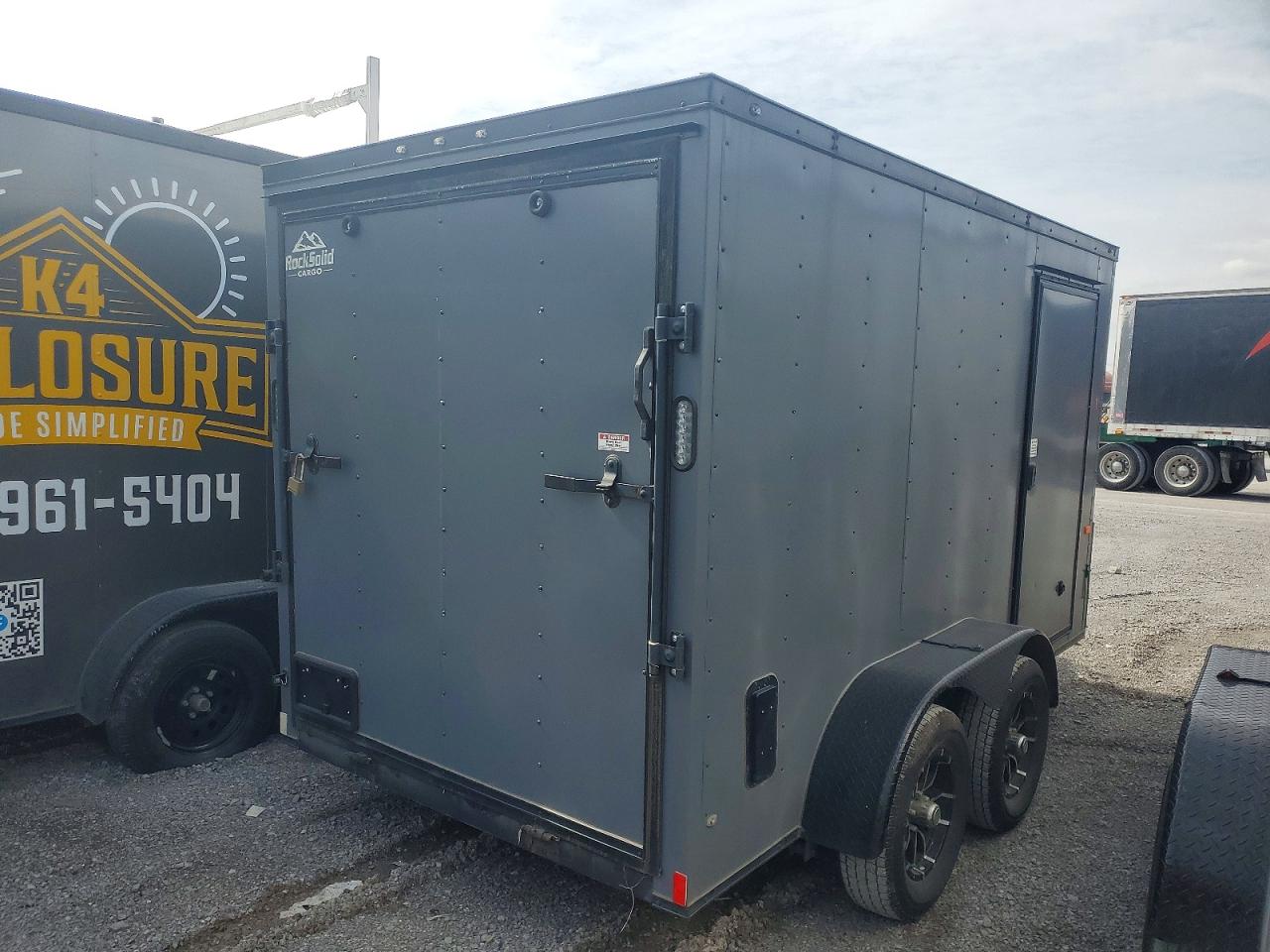 2022 ROCK SOLID CARG ENCLOSED C - ENCLOSED CARGO TRAILER VIN 7H2BE1222PD045351 photo 4