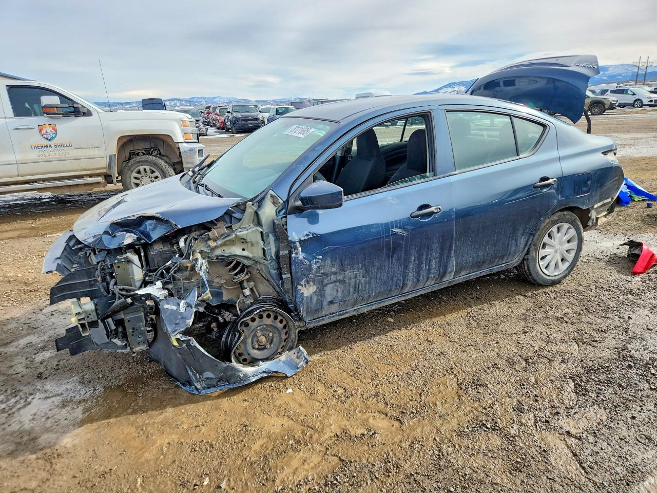 2016 Niss Versa VIN 3N1CN7AP8GL897796 photo 1