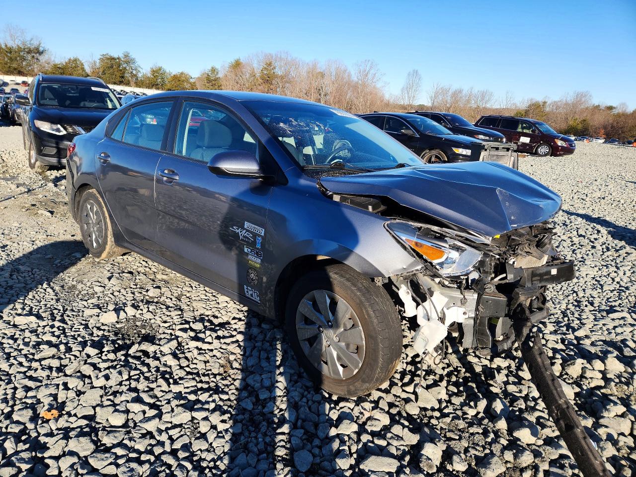 2020 Kia Rio VIN 3KPA24AD1LE347629 photo 4