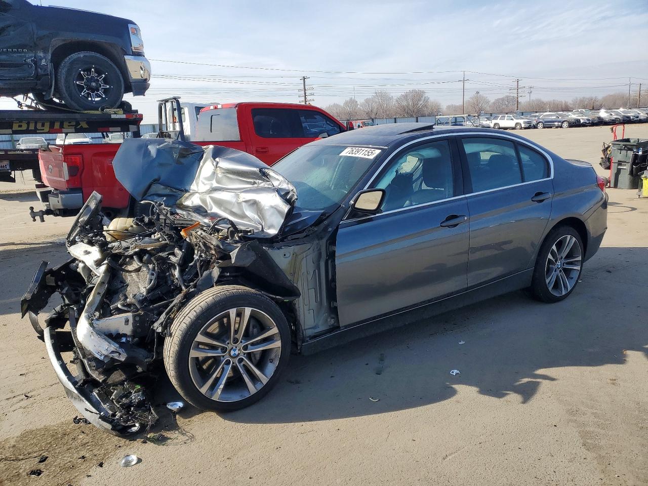2015 BMW 3 series VIN WBA3B9G52FNR93958 photo 1