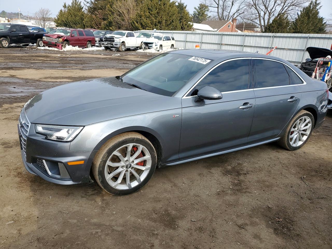 2019 Audi A4 VIN WAUENAF48KN001827 photo 1