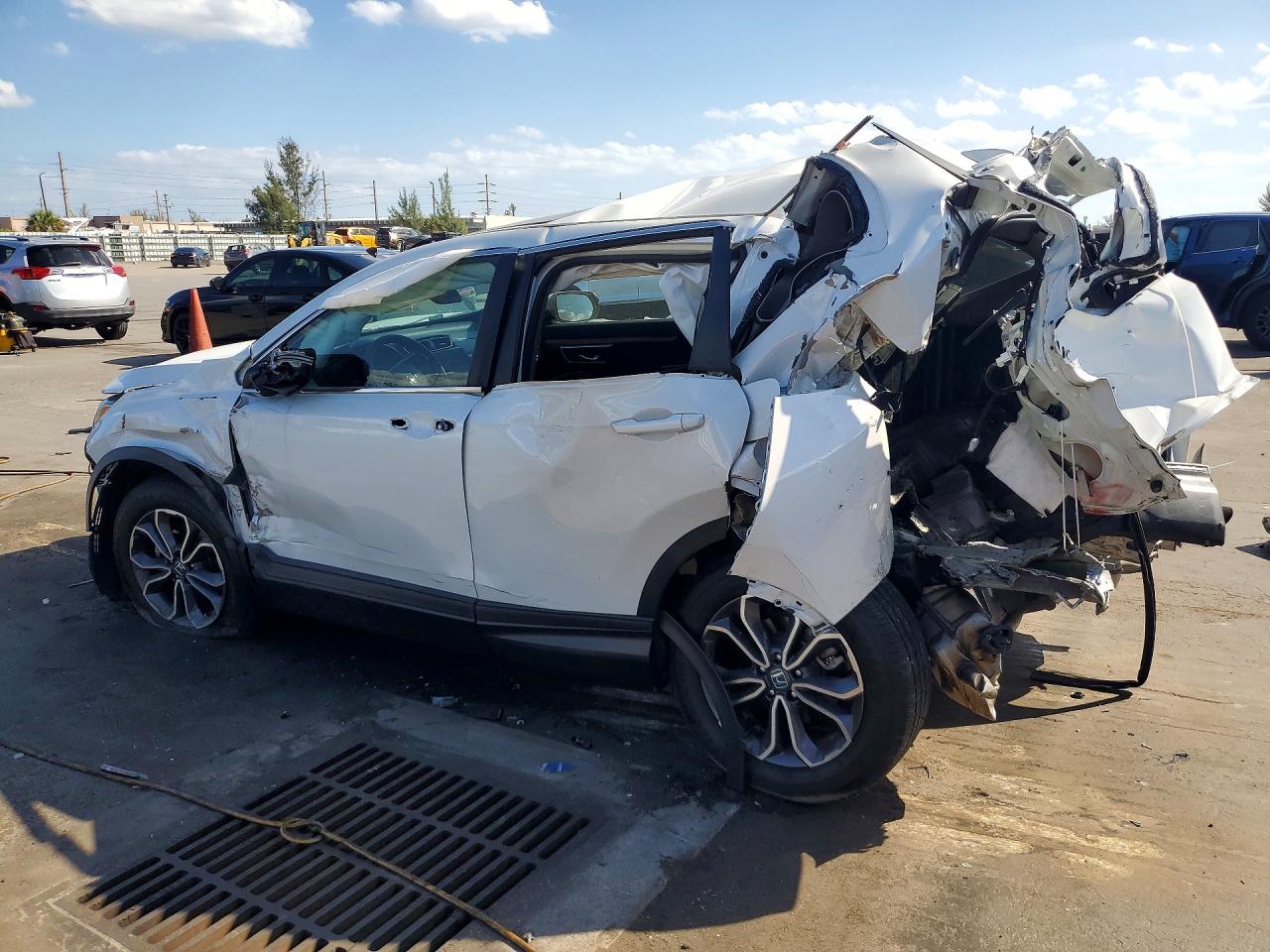 2021 Honda Crv VIN 2HKRW1H58MH411439 photo 2
