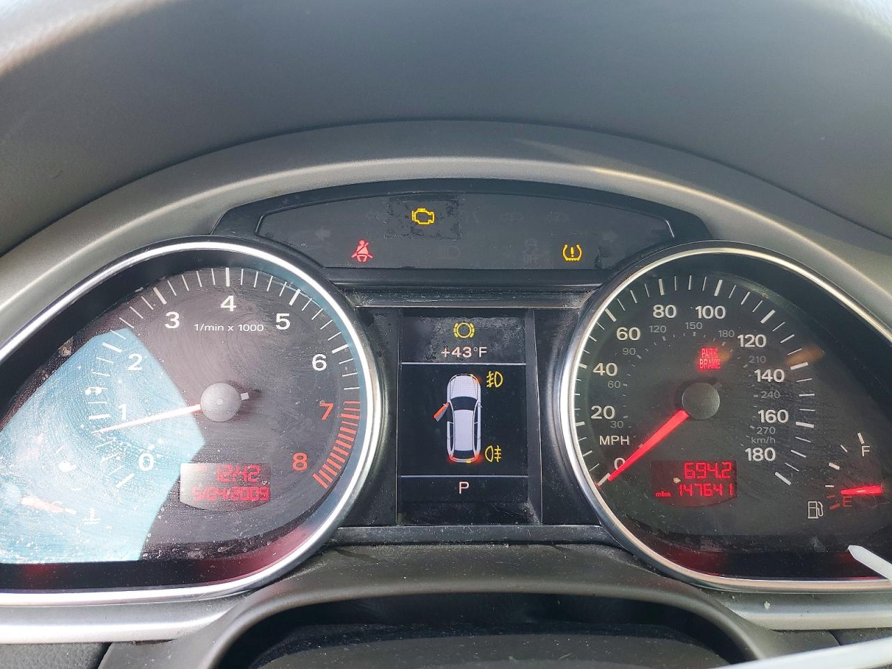 2009 Audi Q7 VIN WA1AY74L79D017288 photo 9