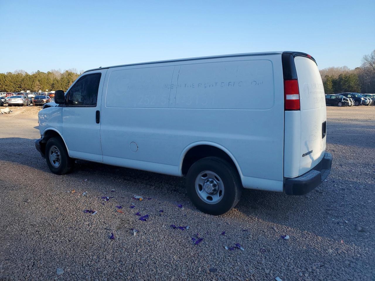2023 Chevy Express VIN 1GCWGAFP1P1229677 photo 2