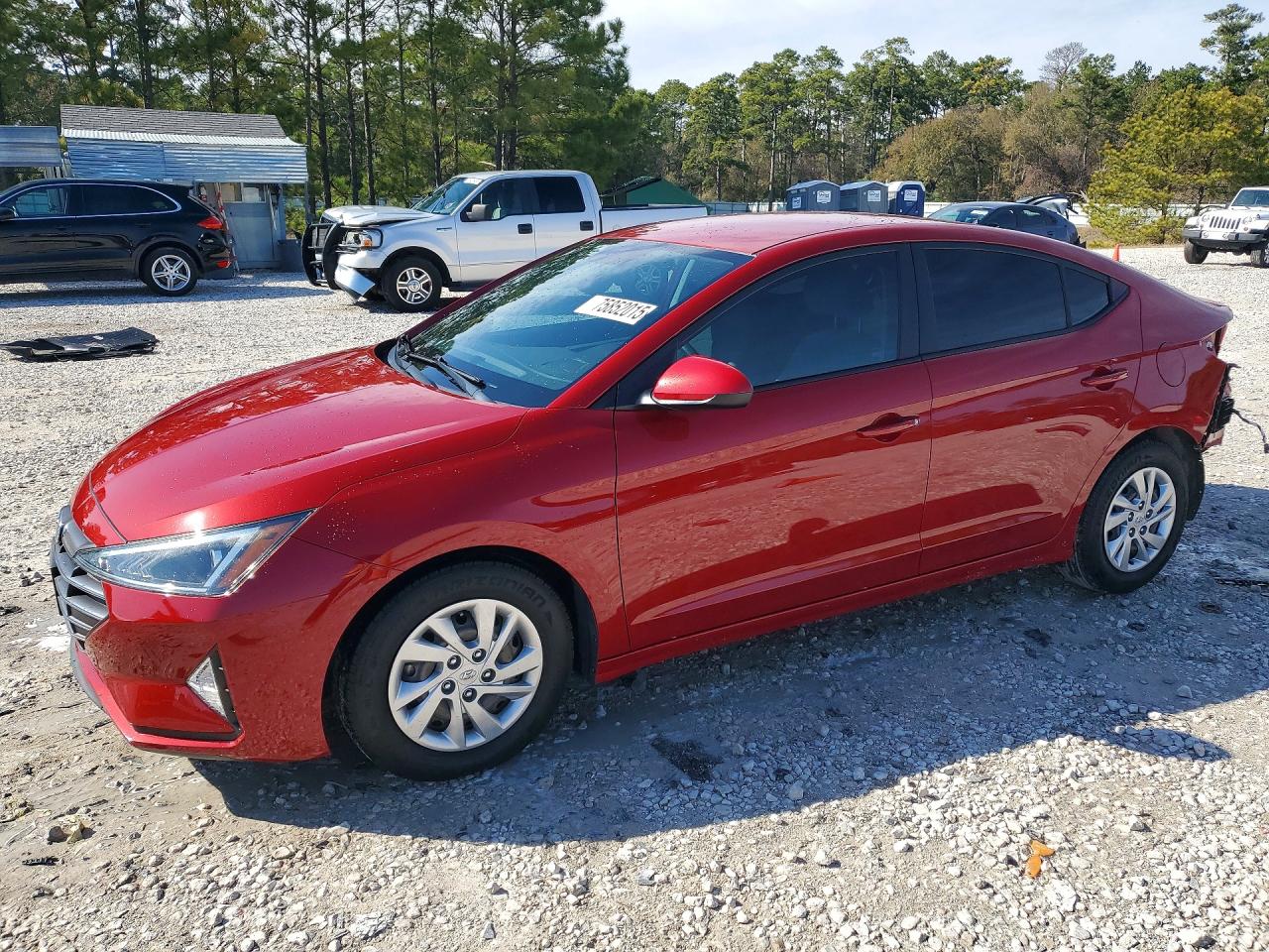 2019 Hyundai Elantra VIN KMHD74LF2KU816574 photo 1