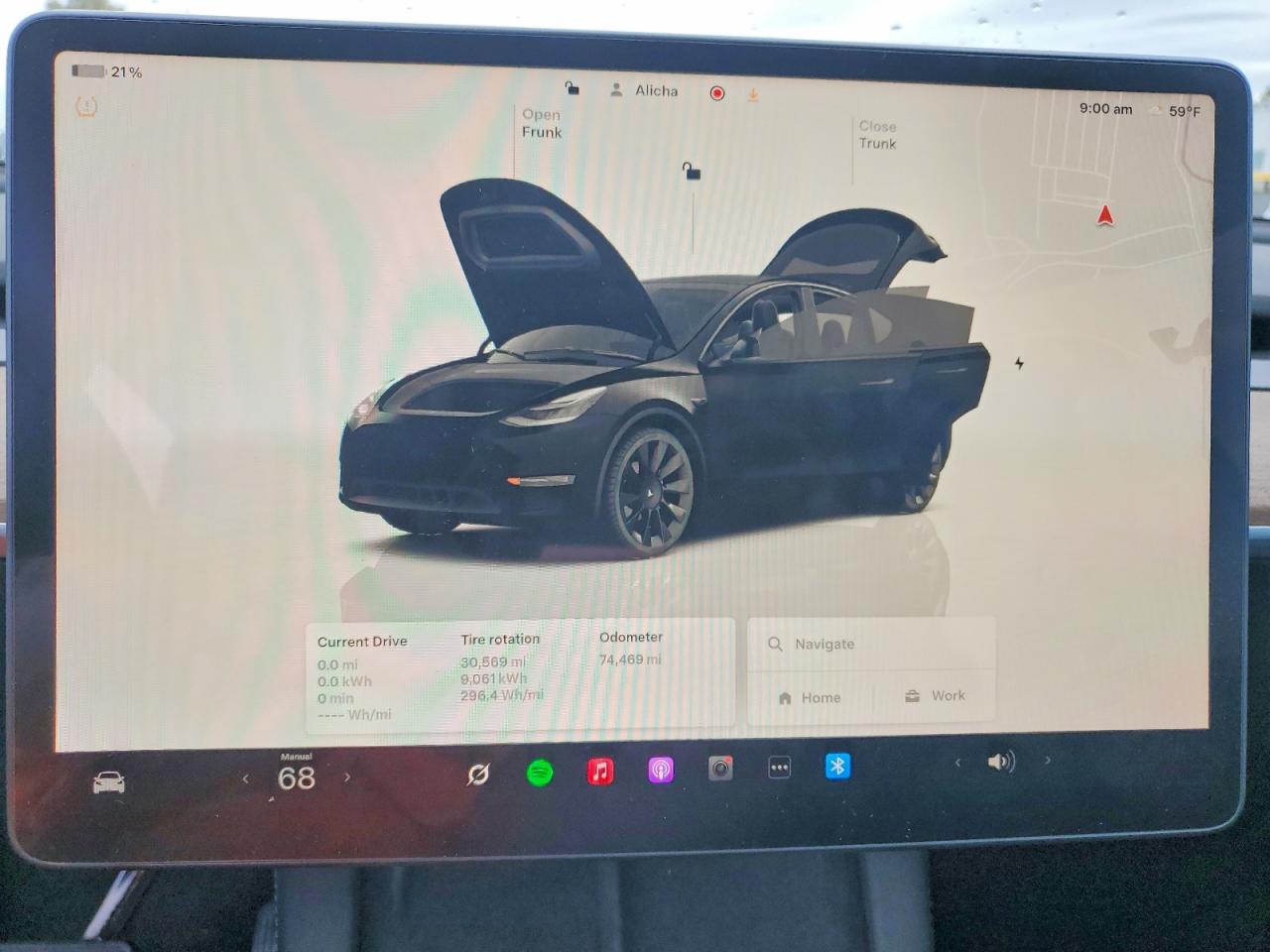 2022 Tesla Model y VIN 7SAYGDEE5NF506414 photo 9