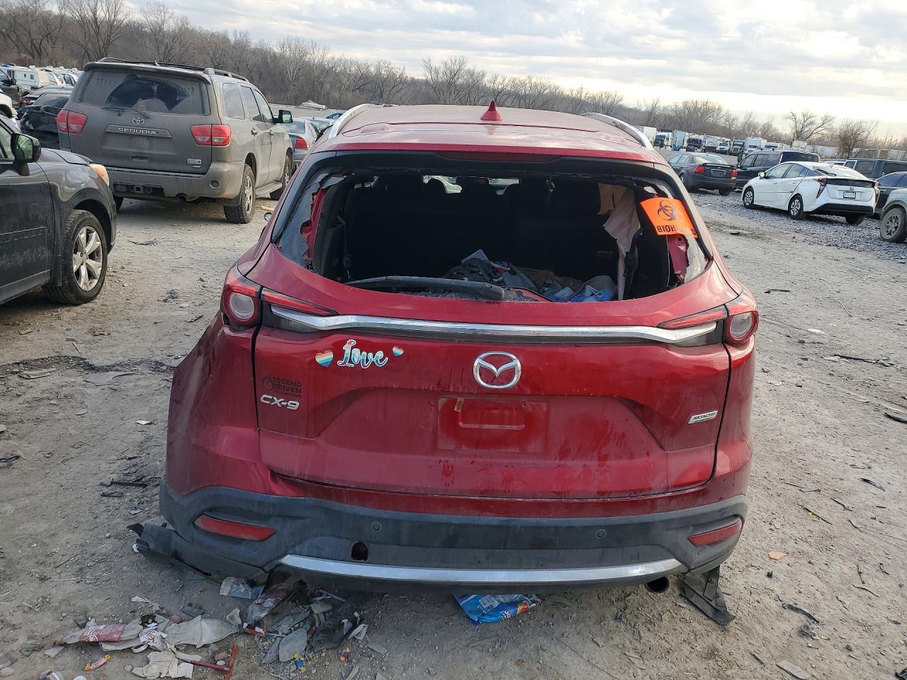 2019 Mazda Cx-9 VIN JM3TCADY4K0316926 photo 6