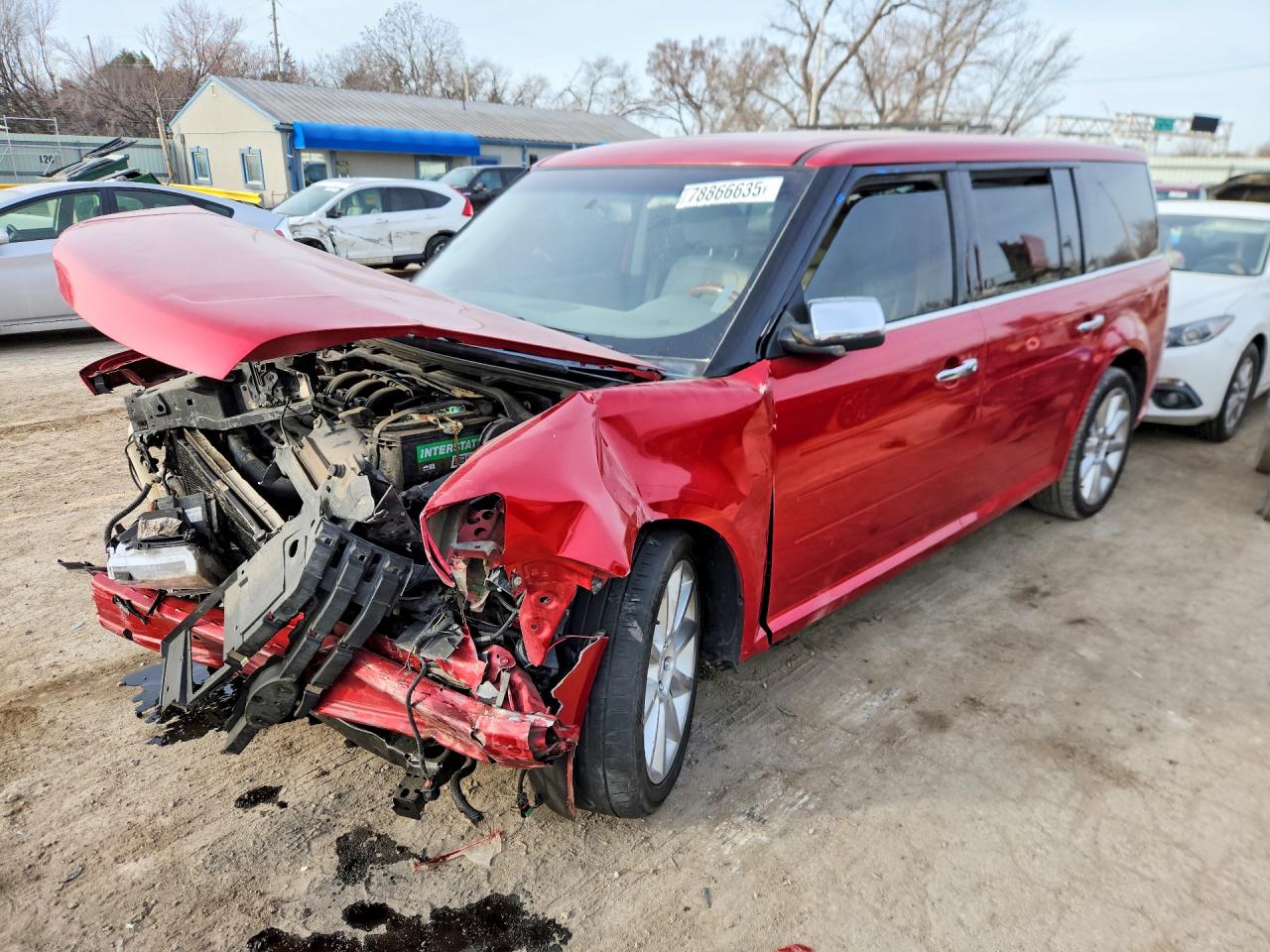 2012 Ford Flex VIN 2FMGK5DC4CBD18079 photo 1