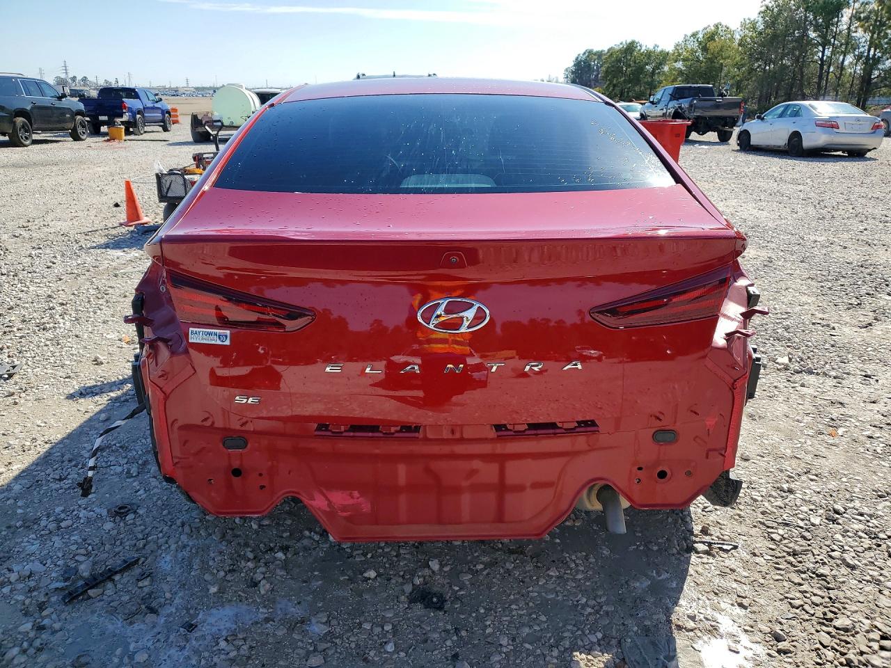 2019 Hyundai Elantra VIN KMHD74LF2KU816574 photo 6