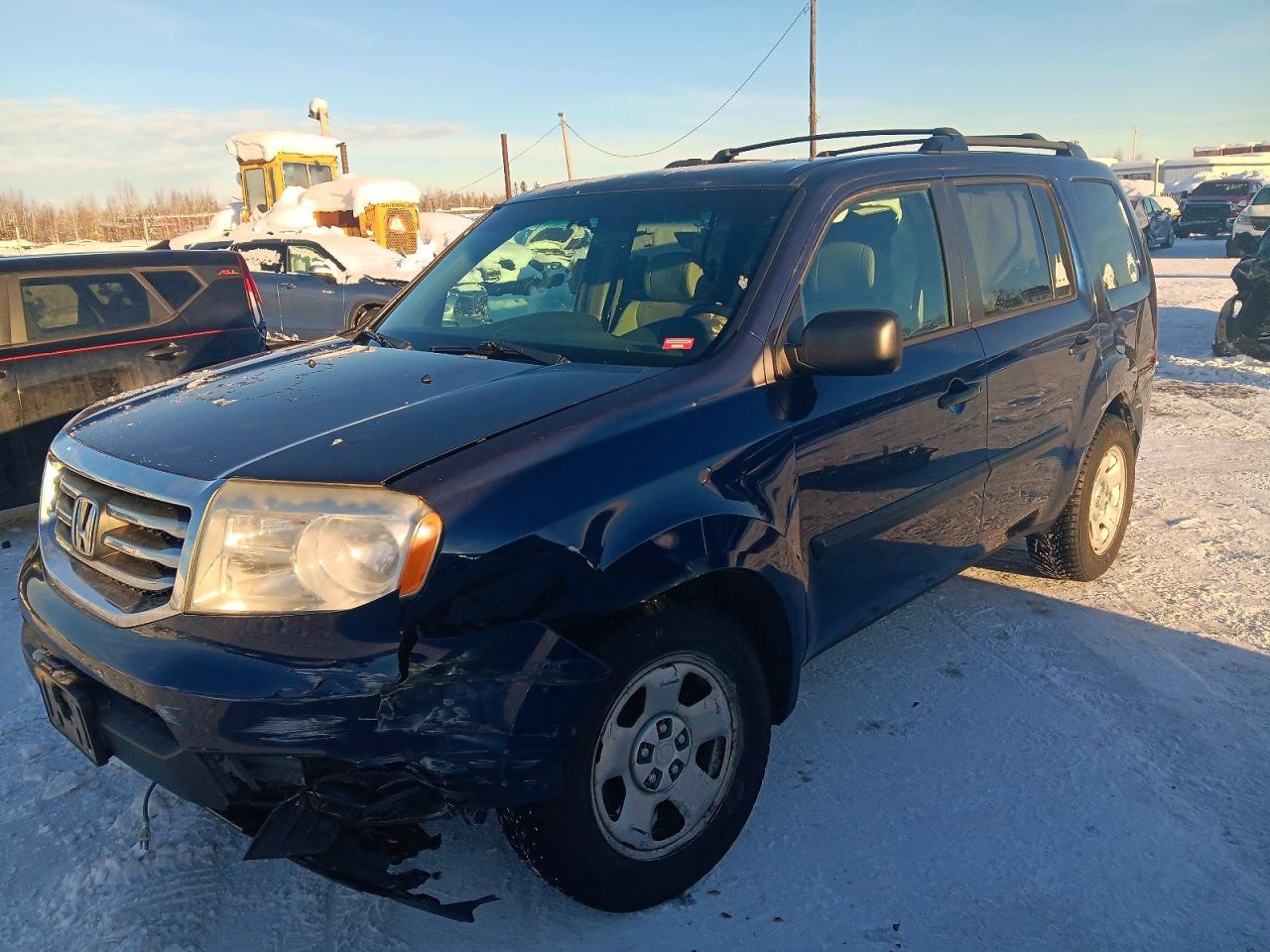 2013 Honda Pilot VIN 5FNYF4H28DB058332 photo 1