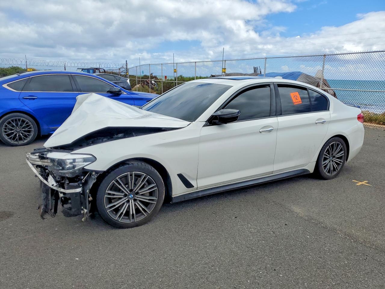 2018 BMW 5 series VIN WBAJE5C50JG917567 photo 1