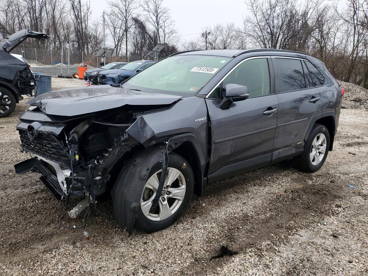 2019 Toyota Rav4 hybrid VIN JTMMWRFV2KD019328 photo 1