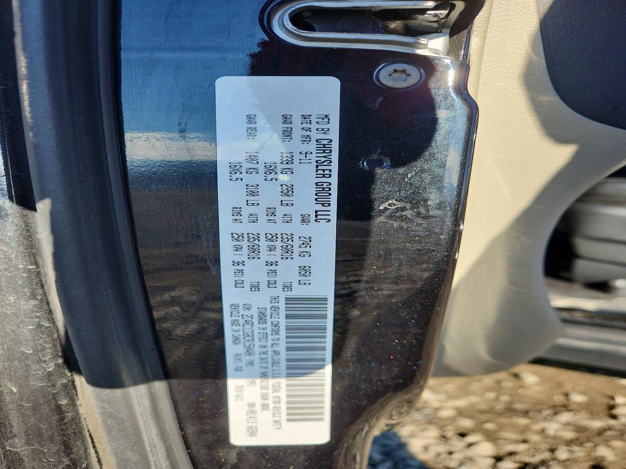 2012 Chrysler Minivan VIN 2C4RC1CG8CR150400 photo 12