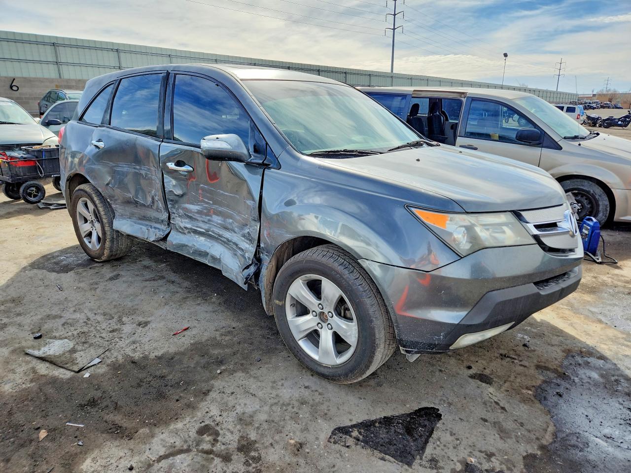 2007 ACURA Mdx VIN 2HNYD28887H502641 photo 4