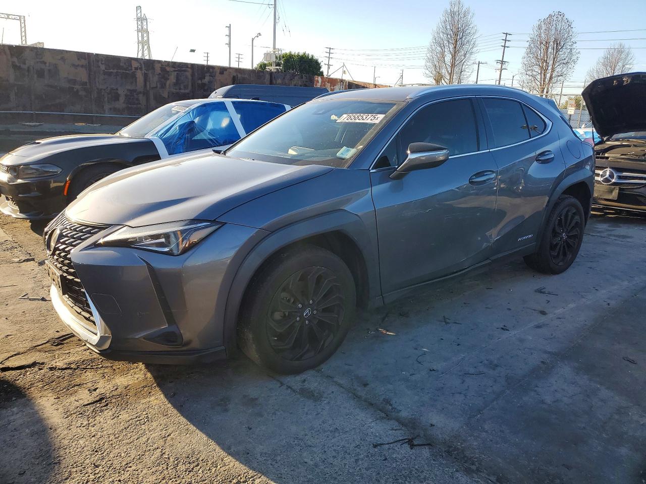 2021 Lexus Ux 250h VIN JTHX9JBHXM2050216 photo 1