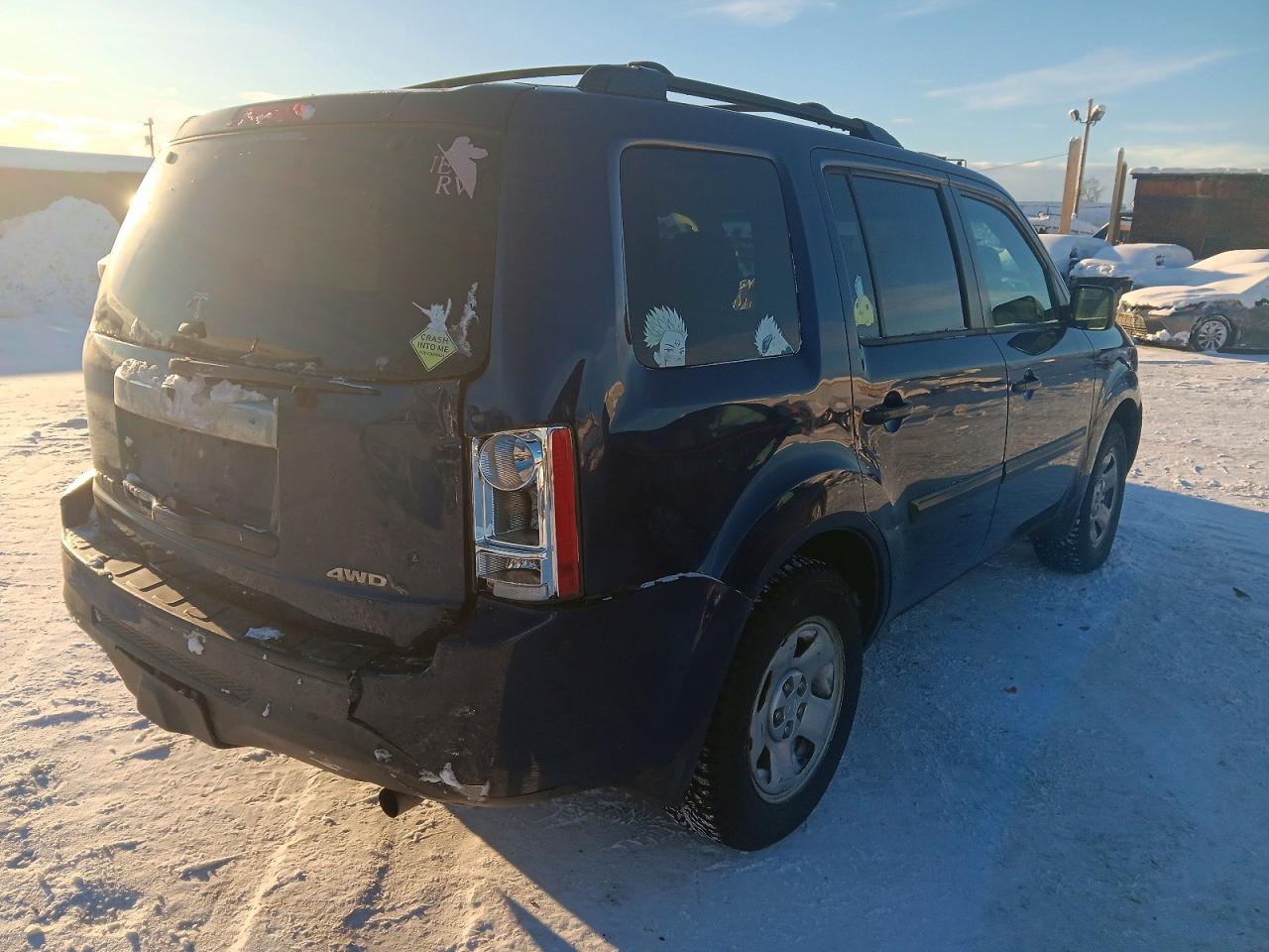 2013 Honda Pilot VIN 5FNYF4H28DB058332 photo 3