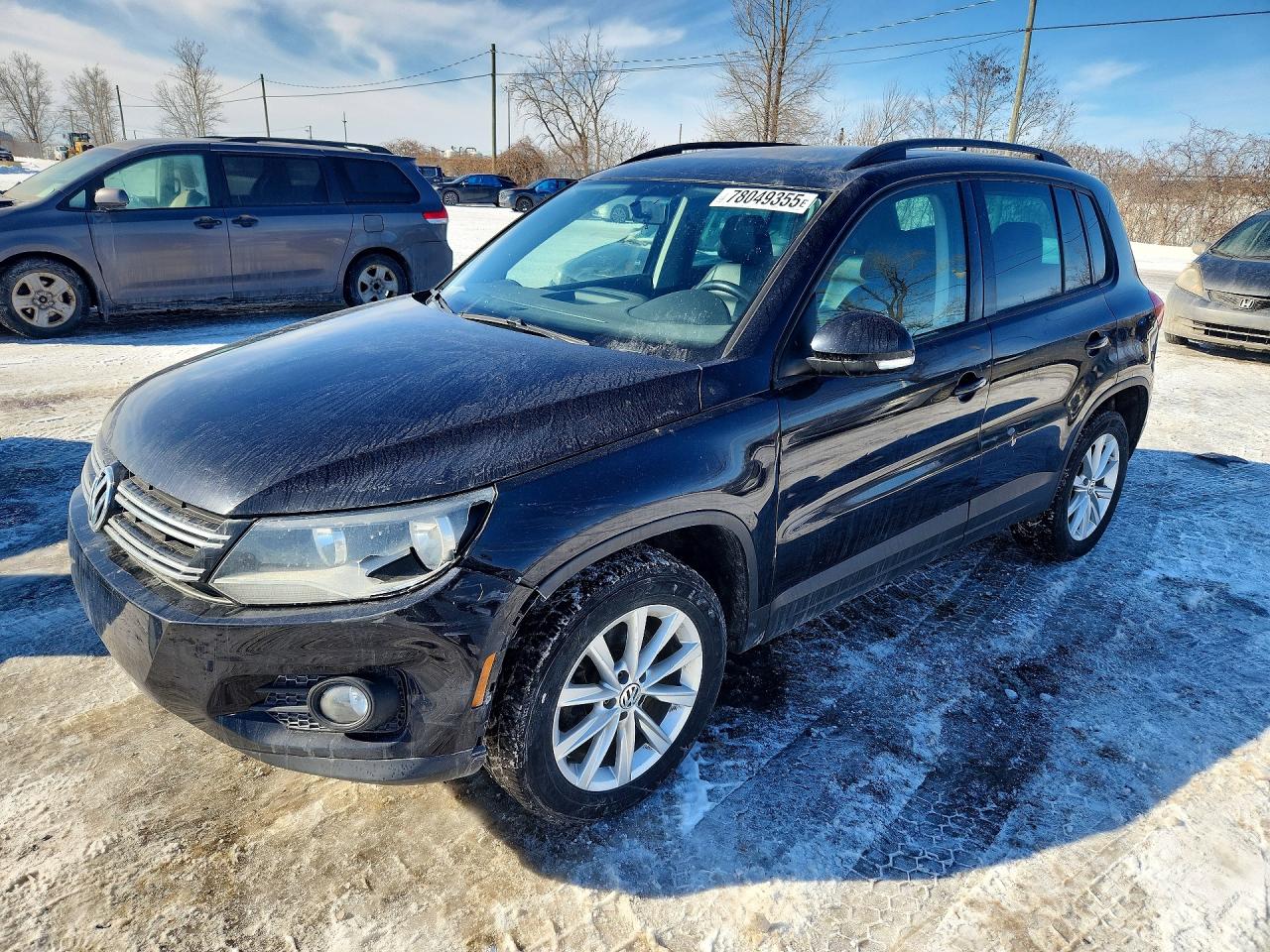 2015 Volkswagen Tiguan VIN WVGHV7AXXFW500659 photo 1