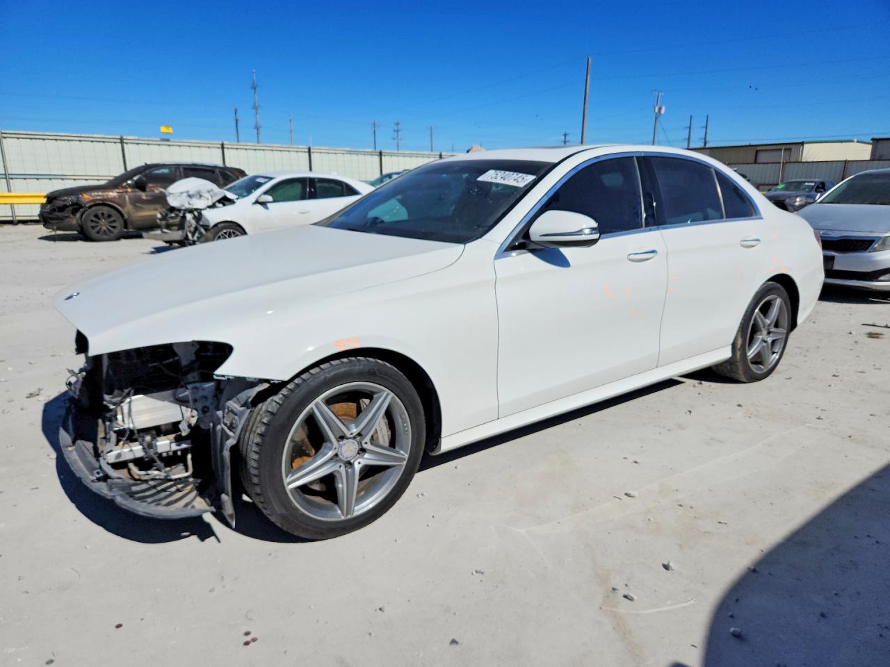 2017 Mercedes E-class VIN WDDZF4JB8HA075053 photo 1