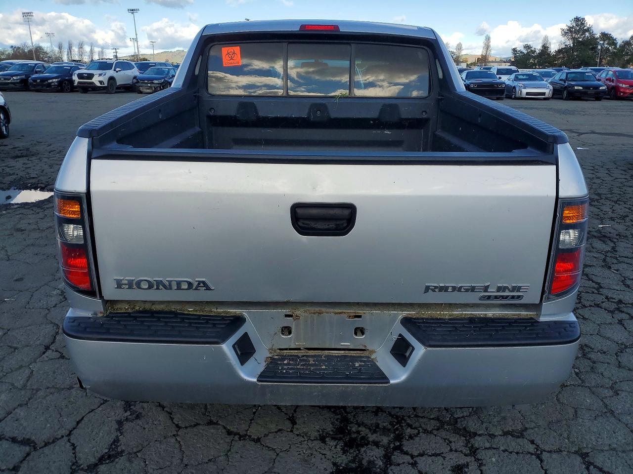 2007 Honda Ridgeline VIN 2HJYK16297H522249 photo 6
