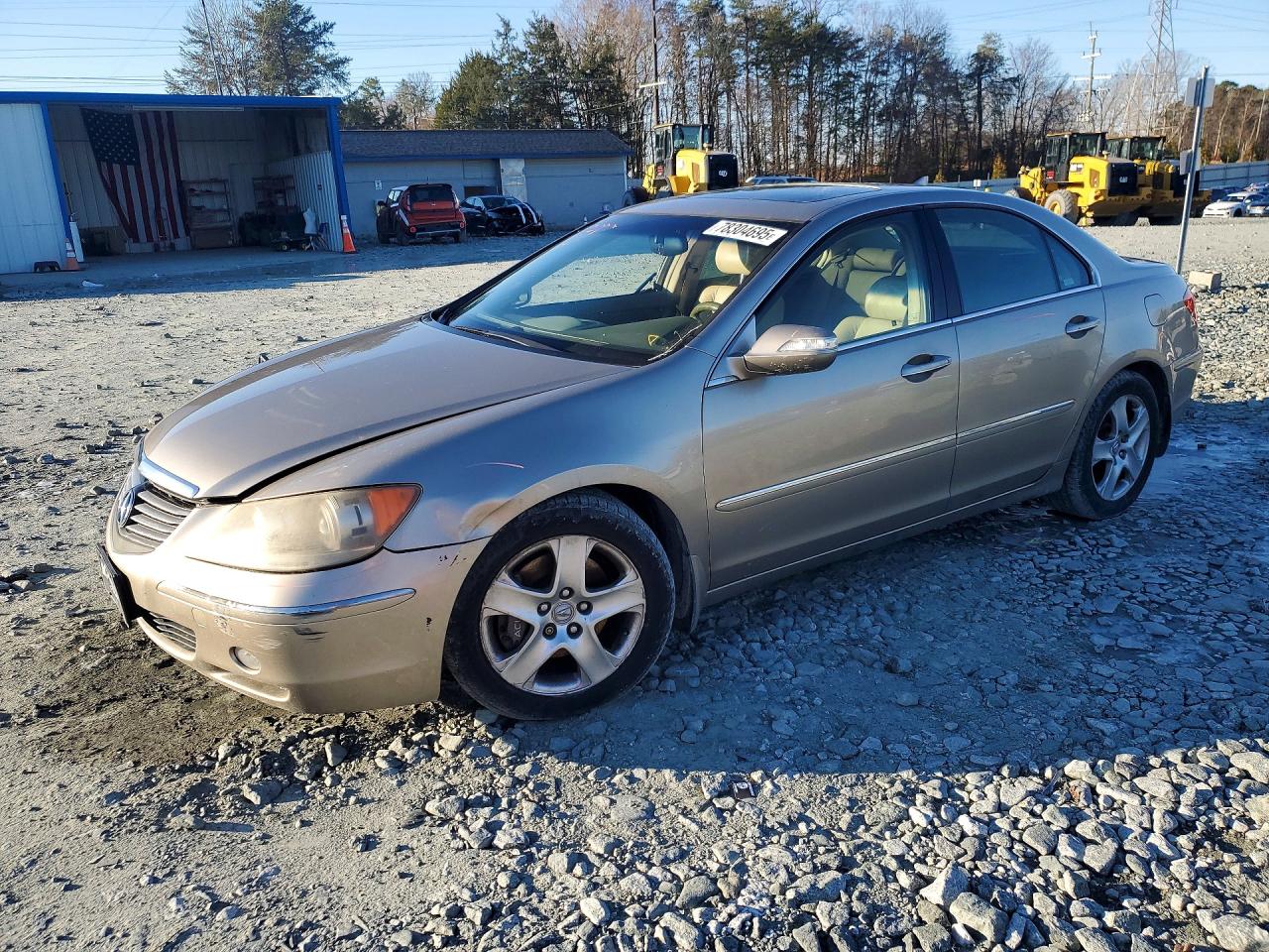 2006 Acura Rl VIN JH4KB16546C008619 photo 1