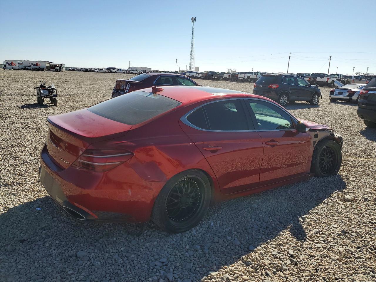 2022 Genesis G70 VIN KMTG54TE0NU099967 photo 3