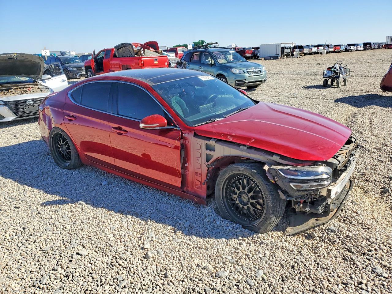 2022 Genesis G70 VIN KMTG54TE0NU099967 photo 4