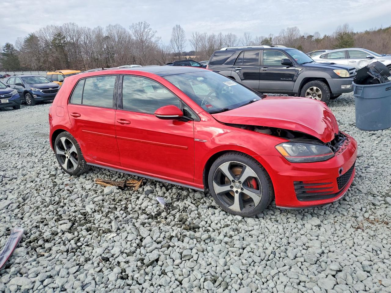 2015 Volkswagen Gti VIN 3VW4T7AU7FM029002 photo 4