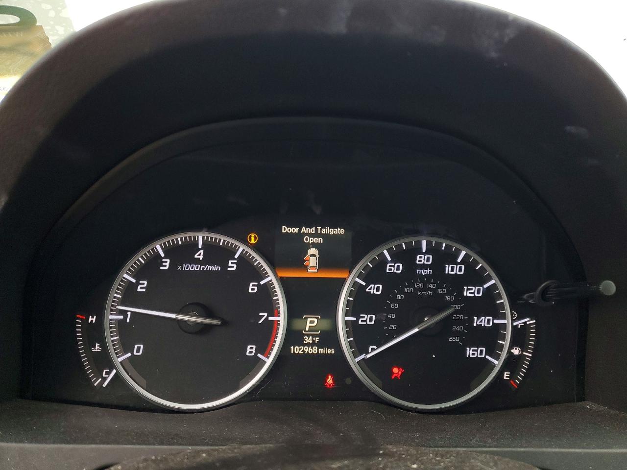 2016 Acura Rdx VIN 5J8TB4H72GL021121 photo 9