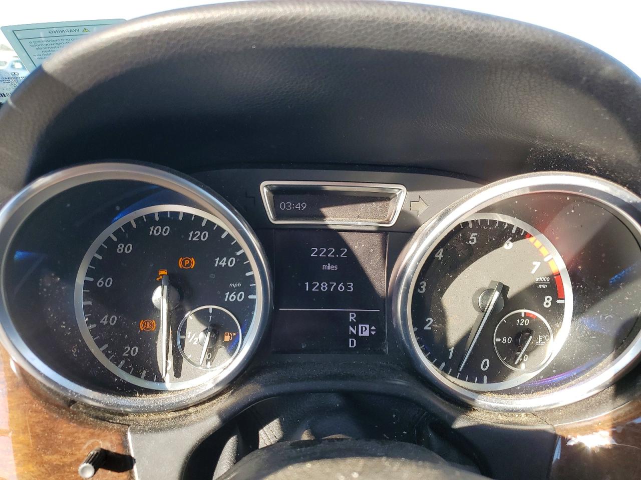 2012 Mercedes-Benz M-class VIN 4JGDA5HB5CA023429 photo 9