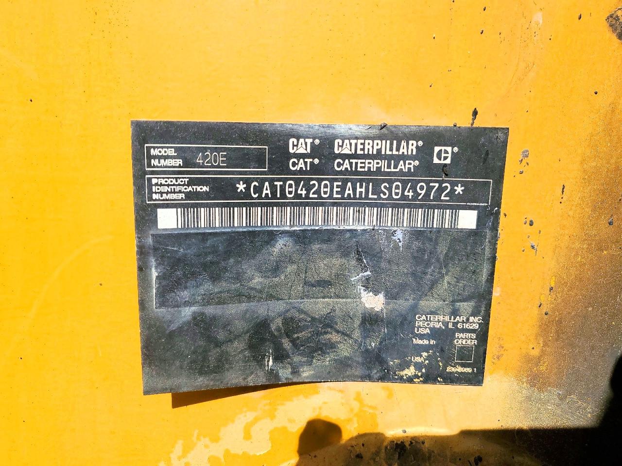 2007 CATERPILLAR All models VIN CAT0420EAHLS04972 photo 10