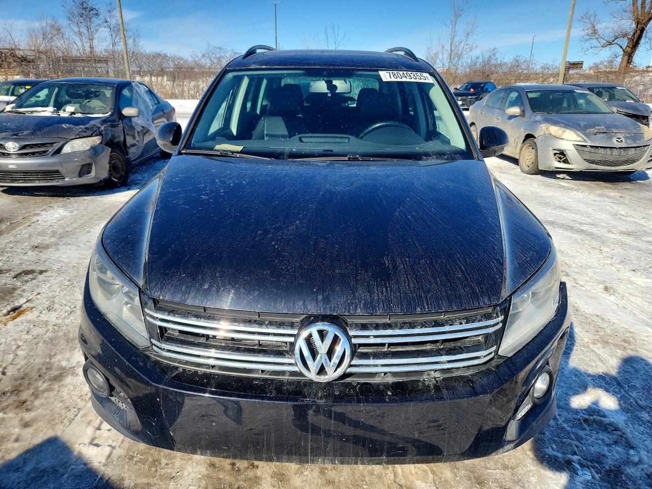2015 Volkswagen Tiguan VIN WVGHV7AXXFW500659 photo 5