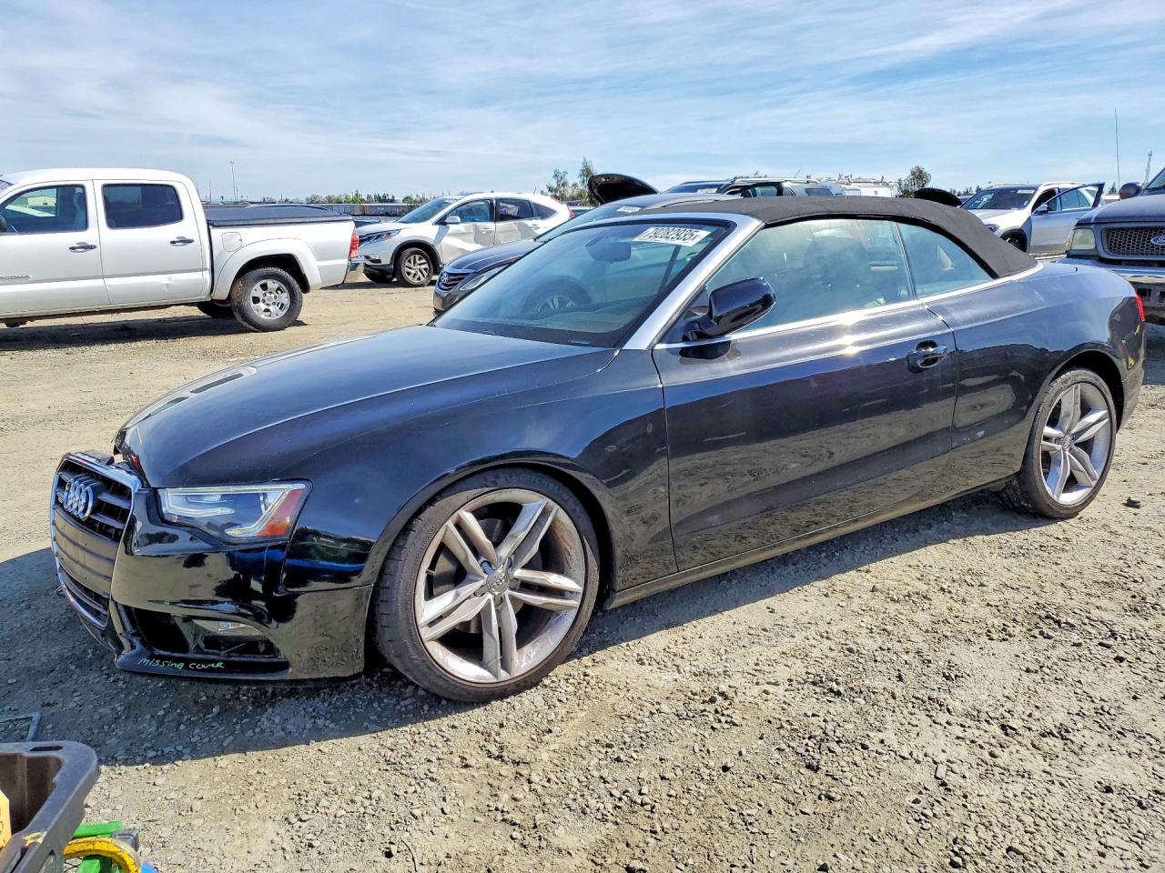 2015 Audi A5 VIN WAUCFAFH9FN001025 photo 1