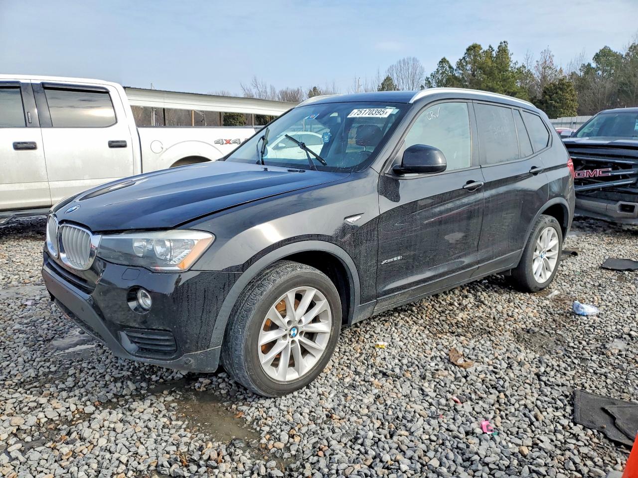 2017 BMW X3 VIN 5UXWX9C34H0T25499 photo 1