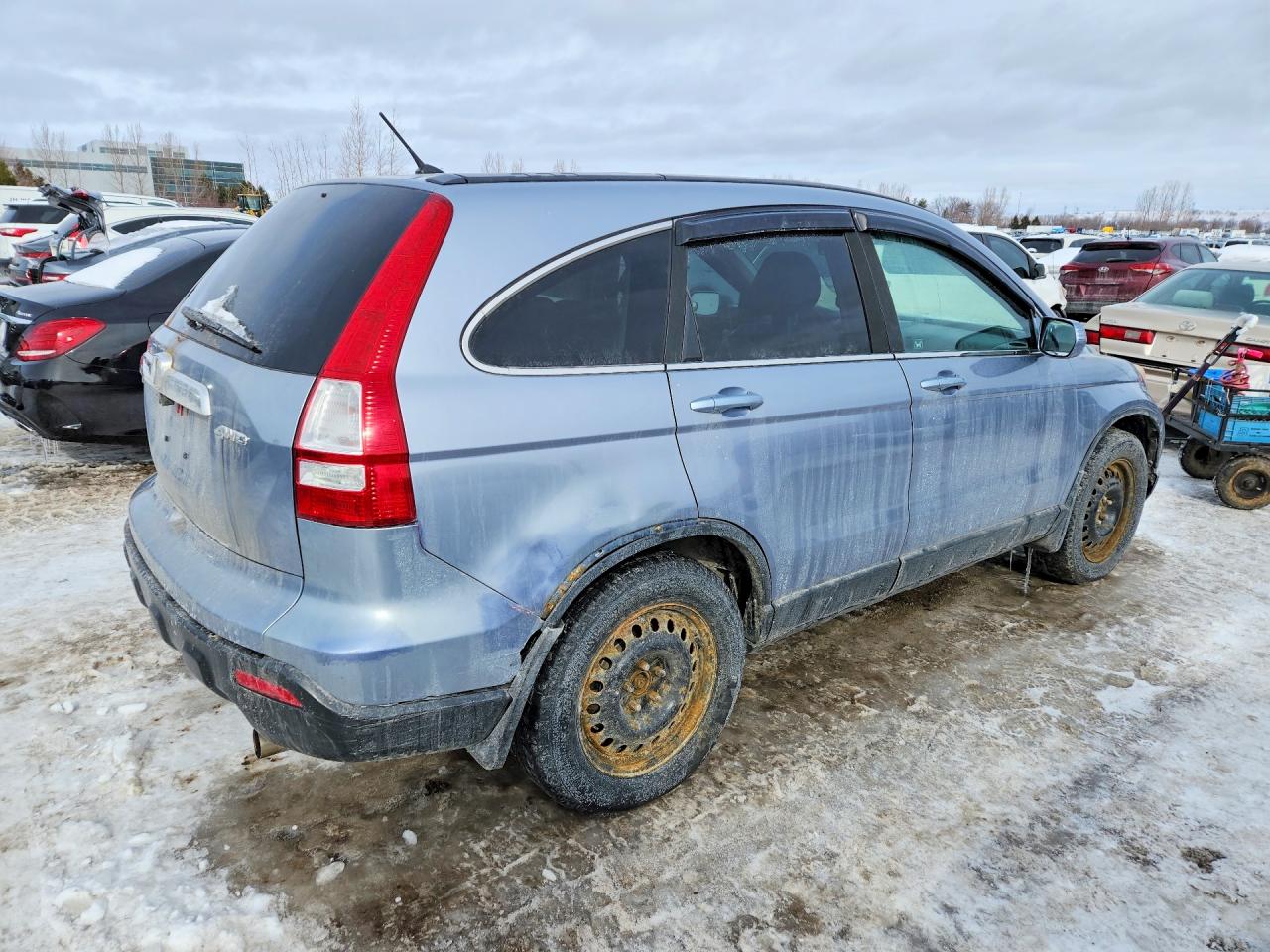 2007 Honda Crv VIN 5J6RE48767L817011 photo 3