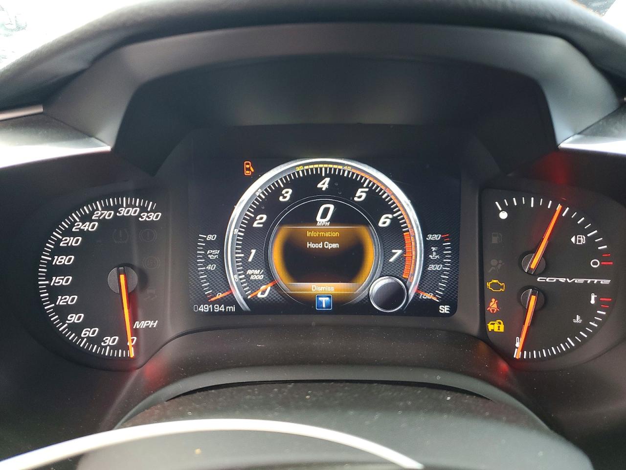 2014 CHEV Corvette VIN 1G1YC2D7XE5108836 photo 9