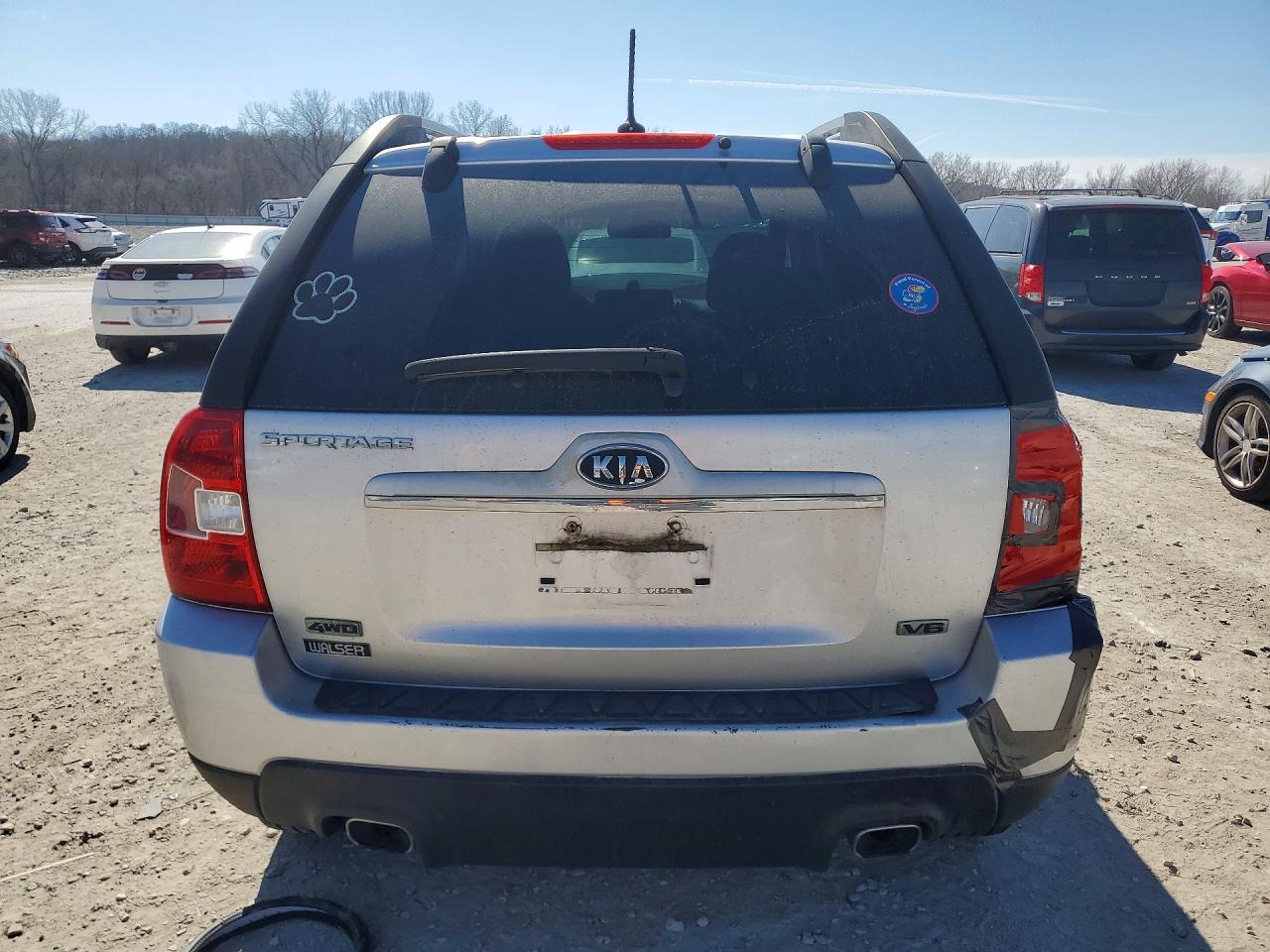 2010 Kia Sportage VIN KNDKGCA39A7702244 photo 6