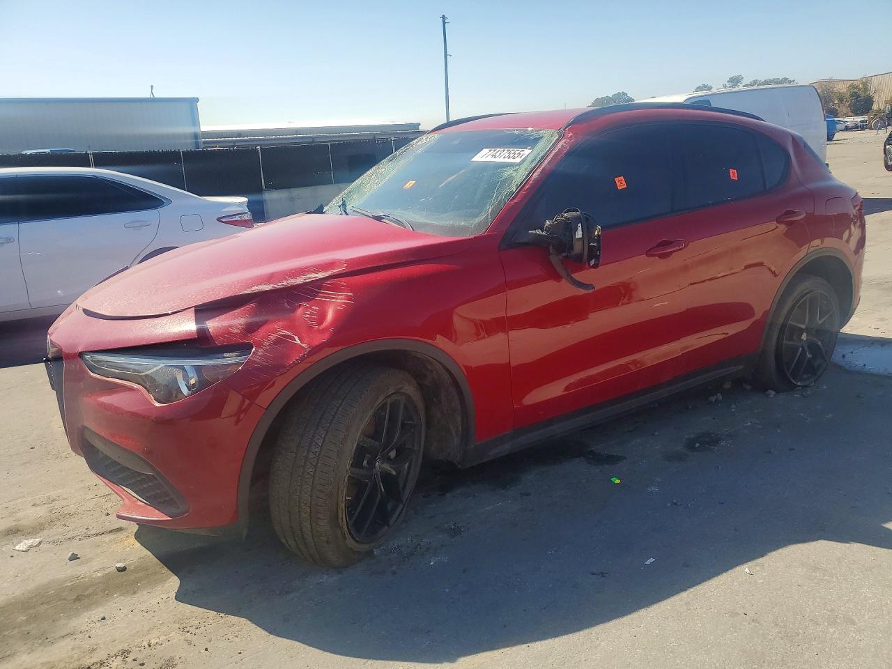 2021 Alfa Stelvio VIN ZASPAJAN3M7C98236 photo 1