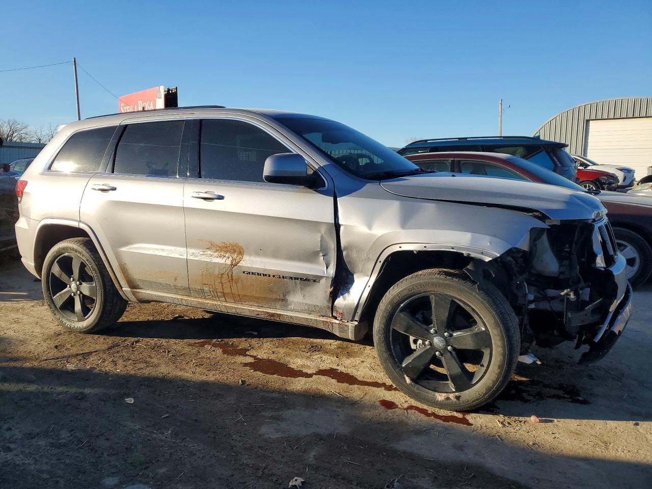 2015 Jeep Grand cher VIN 1C4RJFAG0FC869482 photo 4