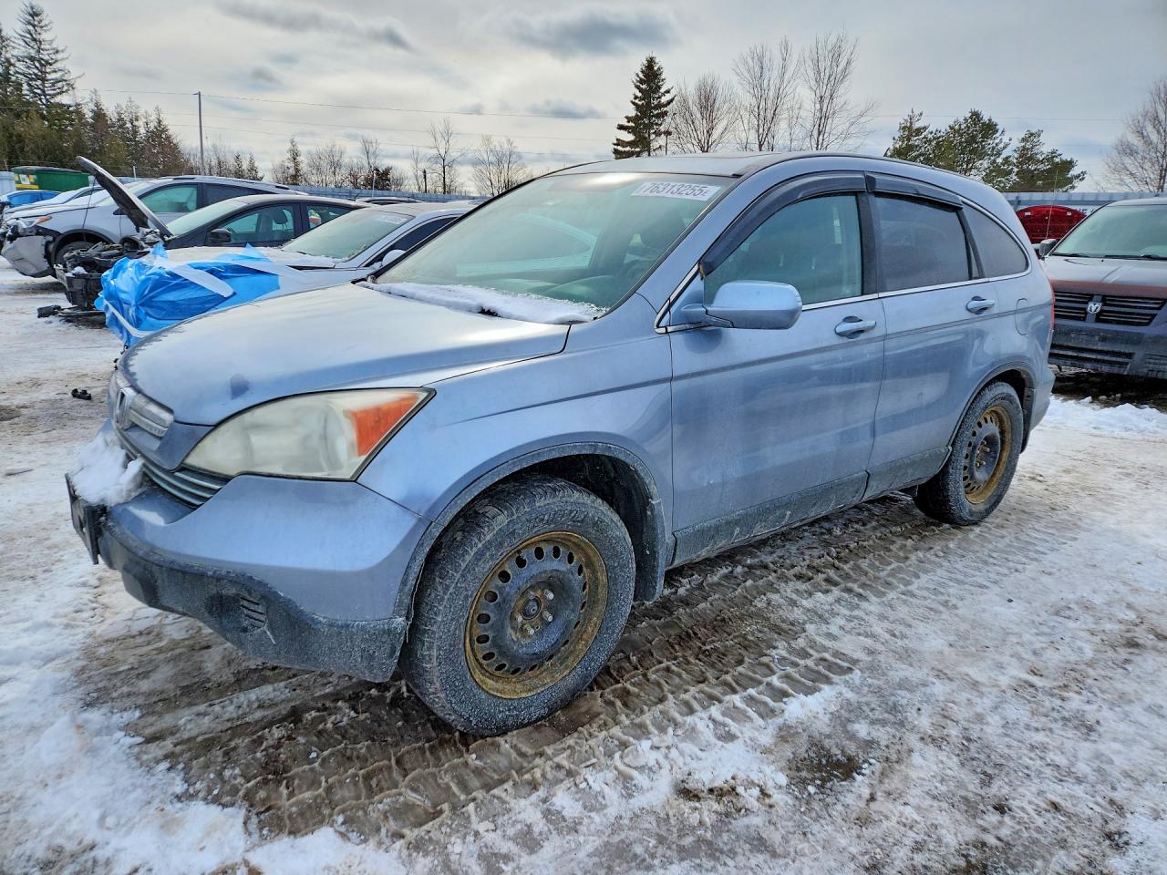 2007 Honda Crv VIN 5J6RE48767L817011 photo 1