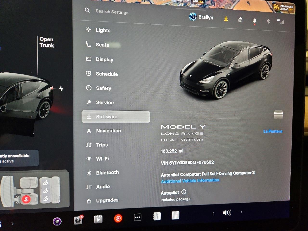 2021 Tesla Model y VIN 5YJYGDEE0MF076562 photo 9