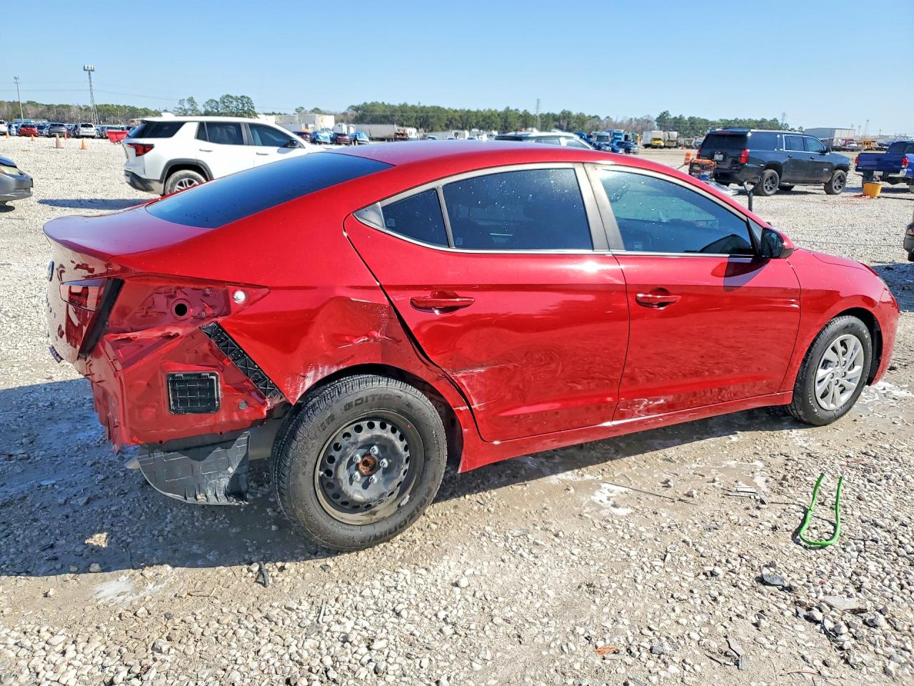 2019 Hyundai Elantra VIN KMHD74LF2KU816574 photo 3